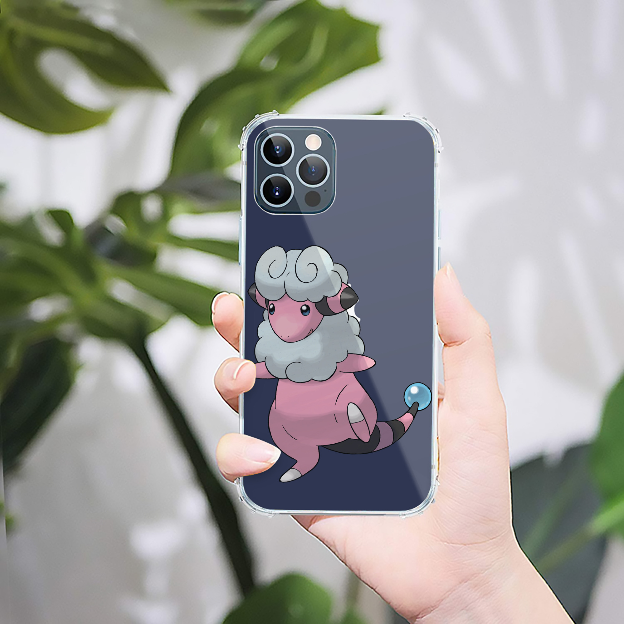 （画像用） ポケットモンスター Pokémon 【iPhone 12シリーズ対応】透明スマホケース（クリアソフトケース）